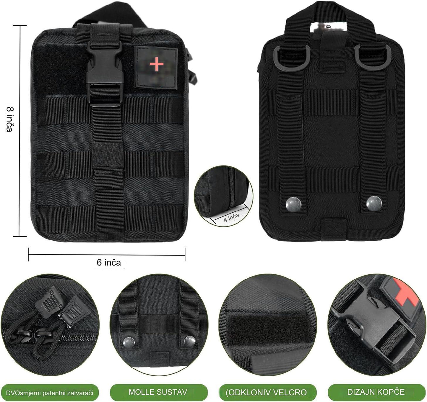 Komplet za preživljavanje TACTICAL SHOP CRNA GORA