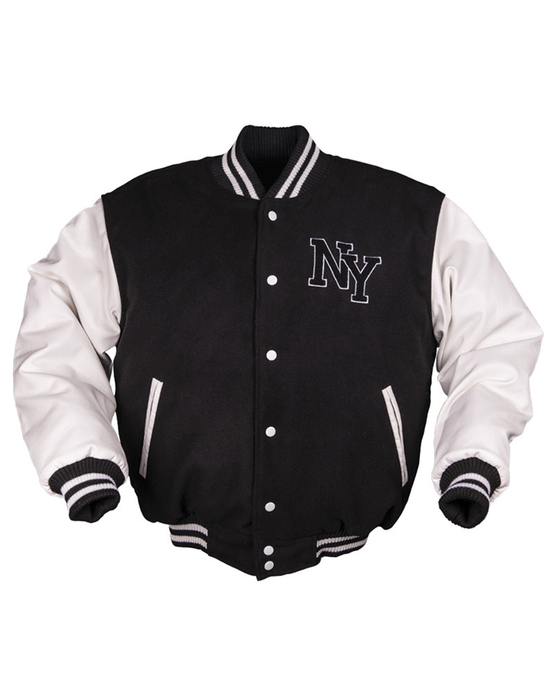 NY BASEBALL JAKNA CRNO/BIJELA
