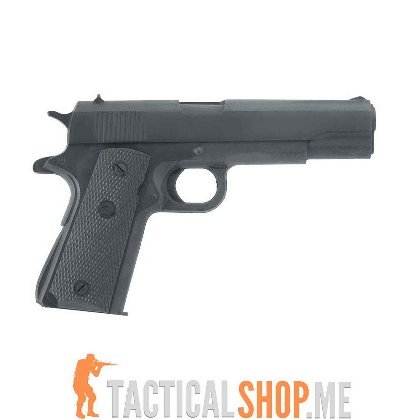 GS Gumeni Pistolj M1911 - Crni- DS-6004
