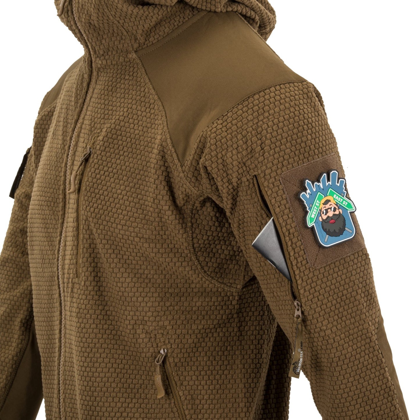 ALPHA HOODIE JAKNA - MREŽASTI FLIŠ