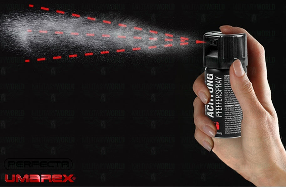 UMAREX profesionalni antiagresivni sprej Achtung Extrem jet 15% OC flow 40 ml.