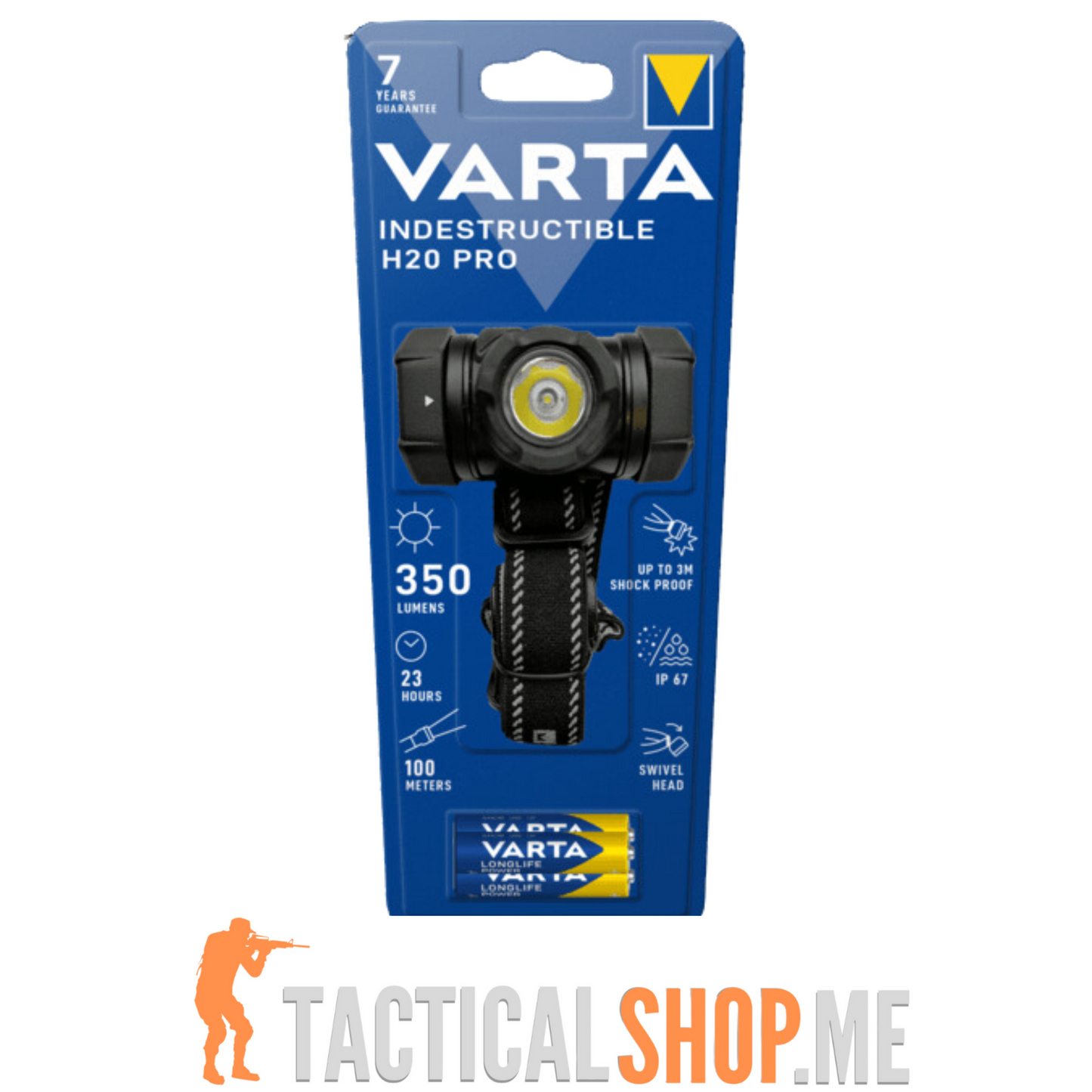 Baterijska lampa za glavu H20 PRO VARTA