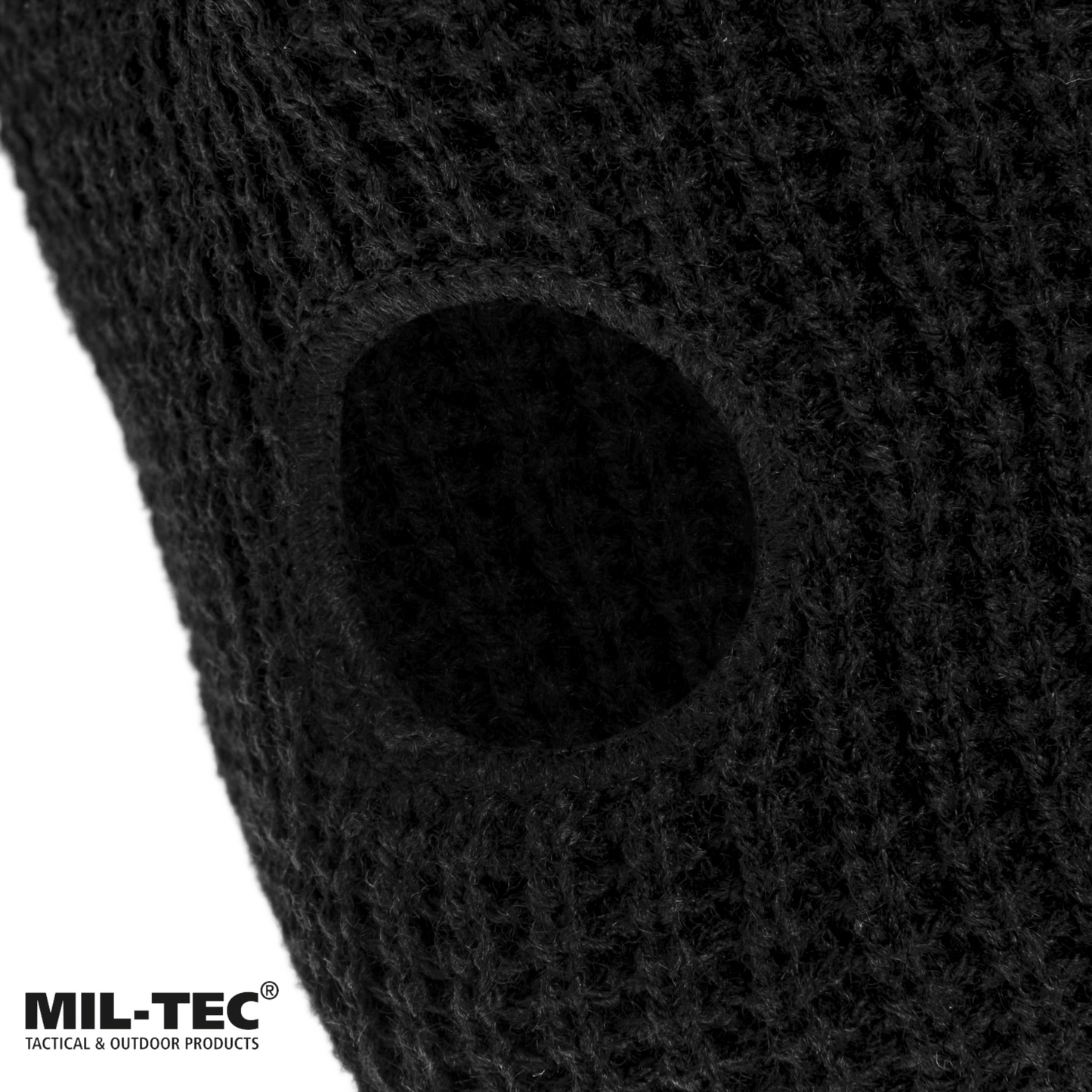 Mil-Tec zimska balaklava sa 3 proreza - crna