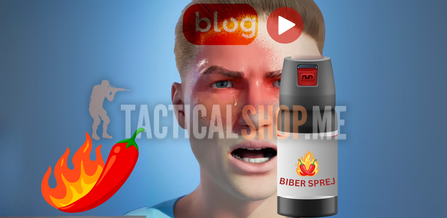 Šta se dešava kada biber sprej dođe u kontakt sa tijelom?