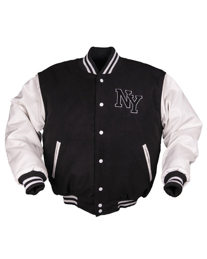 NY BASEBALL JAKNA CRNO/BIJELA