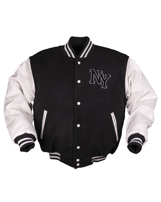 NY BASEBALL JAKNA CRNO/BIJELA