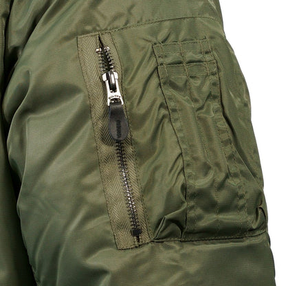 MIL-TEC MA-1 BOMBER FLIGHT JAKNA OLIVE