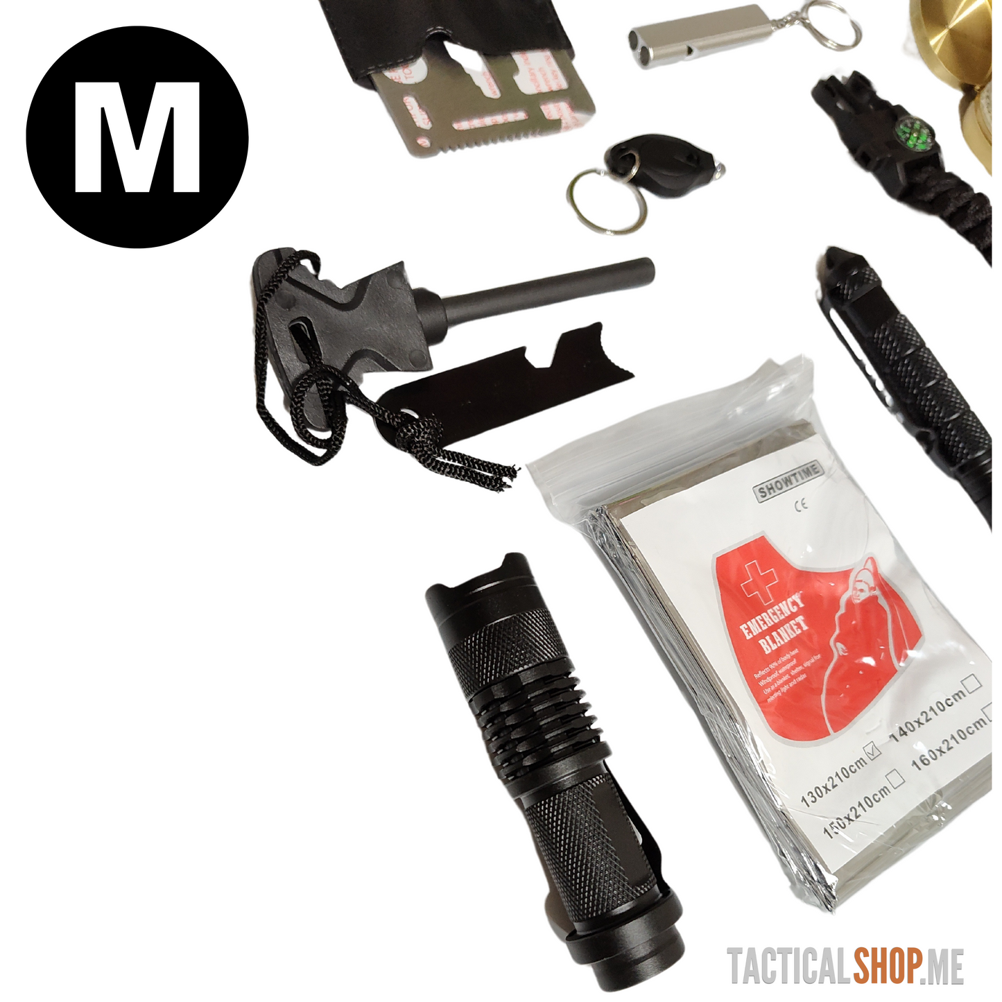 SET ZA PREŽIVLJAVANJE SURVIVAL KIT 12 U 1 (M)