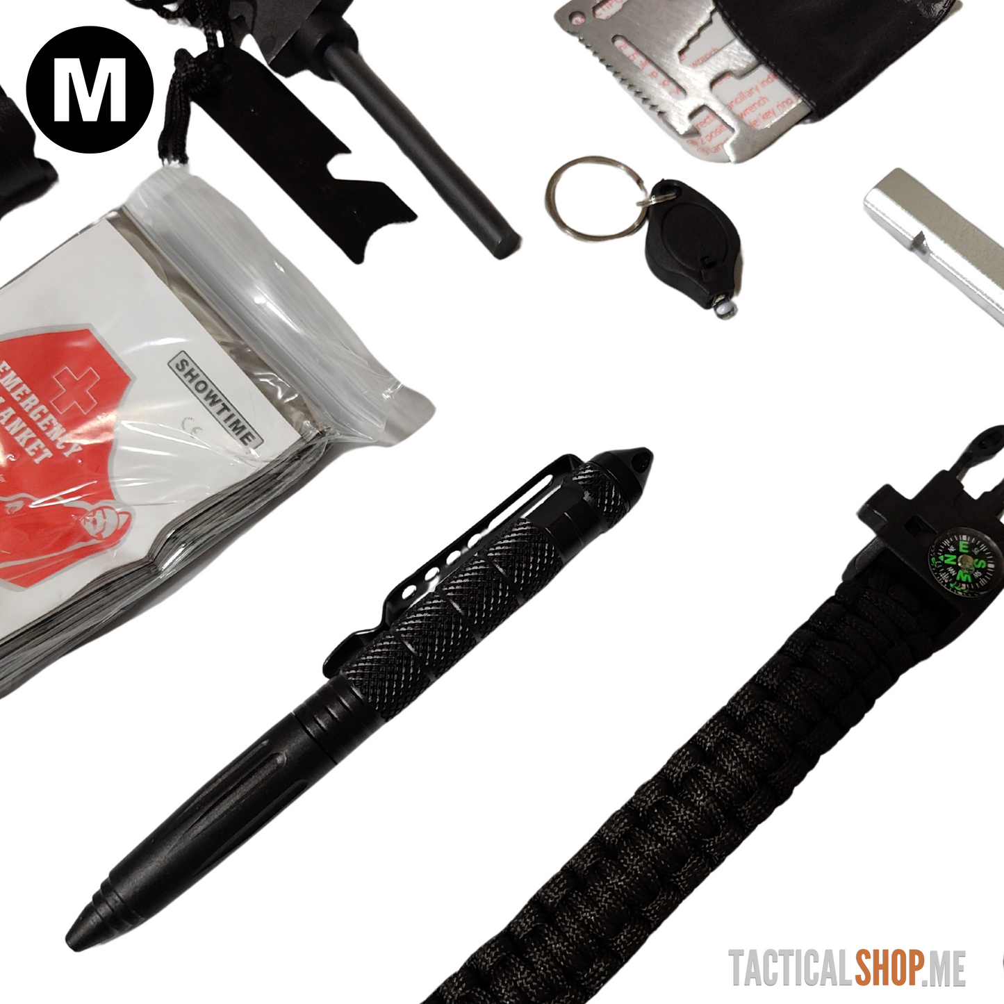 SET ZA PREŽIVLJAVANJE SURVIVAL KIT 12 U 1 (M)