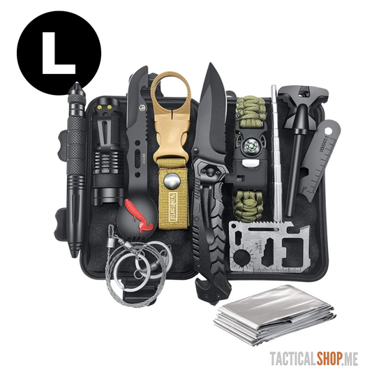 SET ZA PREŽIVLJAVANJE SURVIVAL KIT 18 U 1 (L)