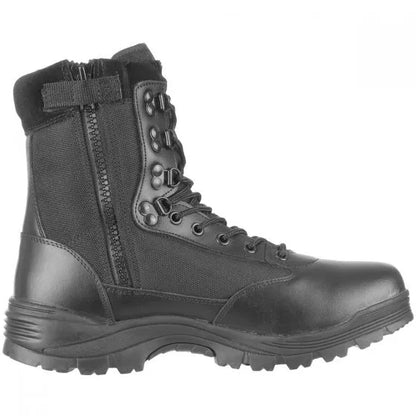 MIL-TEC TACTICAL SIDE ZIP ČIZME CRNE